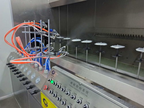 塑膠外殼噴涂線手機殼全自動噴漆設備塑膠外殼噴地軌式生產線